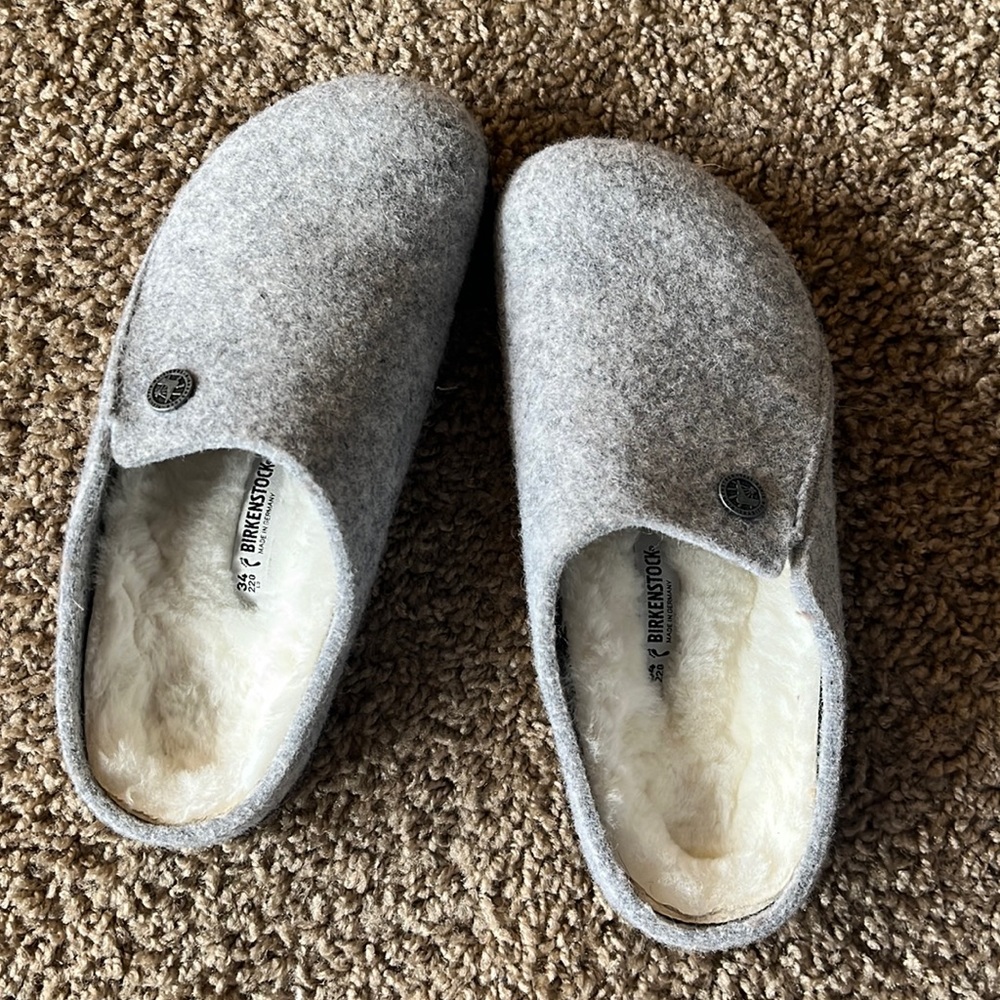 Birkenstock Zermatt Wool Clog size 34
